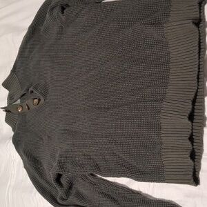 Button up sweater